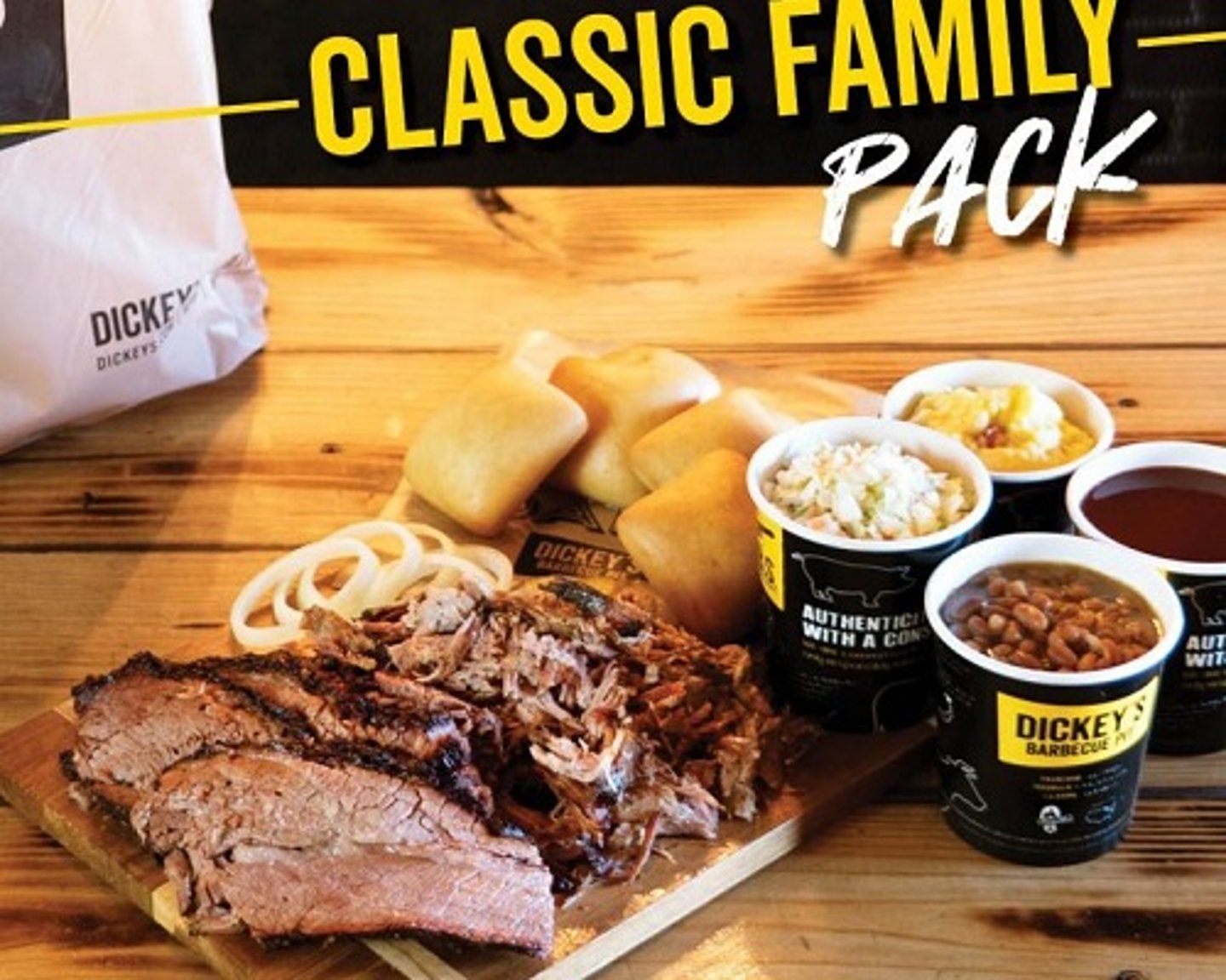 Dickey s Barbecue Pit Adds Necessities Family Pack to the Menu Hospitality Technology